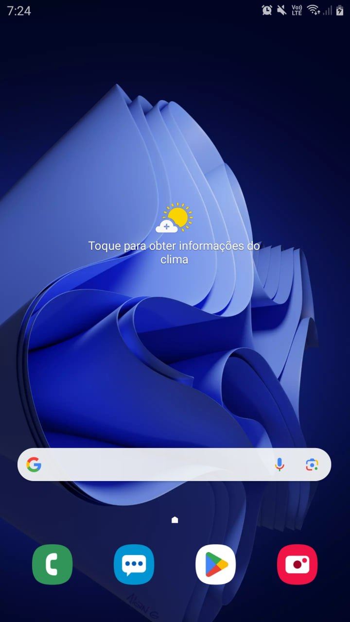 Home Screen Limpo OS
